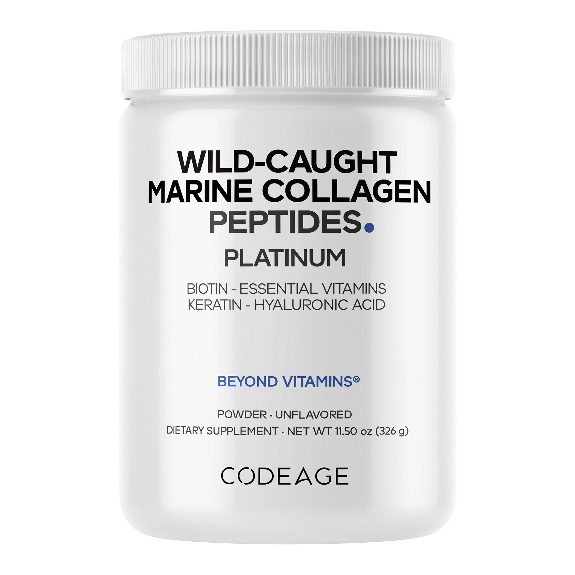 Marine Collagen Peptides - Unflavored - 11.50 oz. (30 Servings)  | GNC